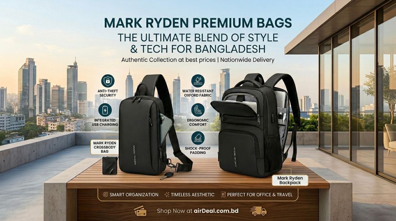 Mark Ryden Premium Bags: The Ultimate Blend of Style & Tech for Bangladesh
